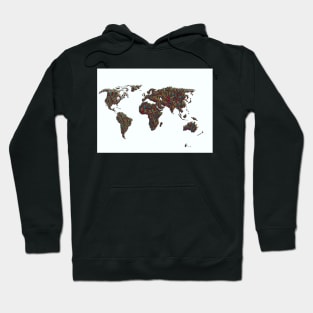 ASL World Map Hoodie